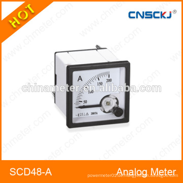 SCD48-A 48 * 48mm analoge Verstärker Strom Panel Meter